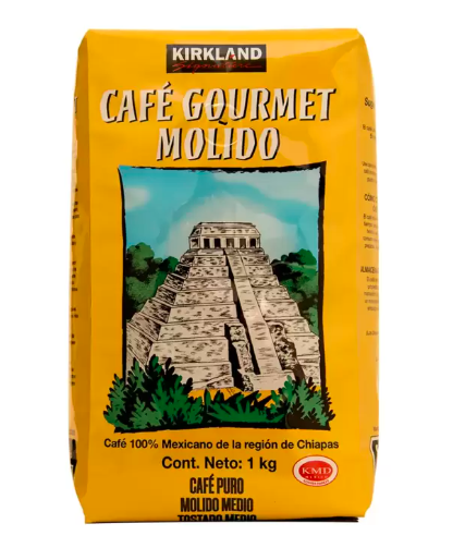 Kirkland Café Molido De Chiapas 1 Kg » Brain Store